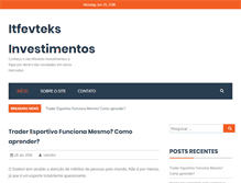Tablet Screenshot of itf-evteks.com